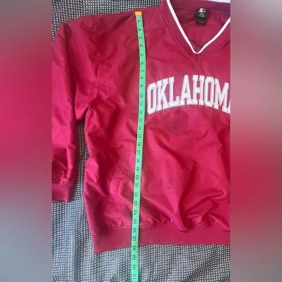 Oklahoma Sooners Vintage Starter Pullover - Picture 4 of 11